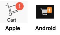 Add to Cart The Add to Cart button will add the item to the shopping cart with the quantity and unit of measure entered. By default, the quantity is based on the sell pack quantity.