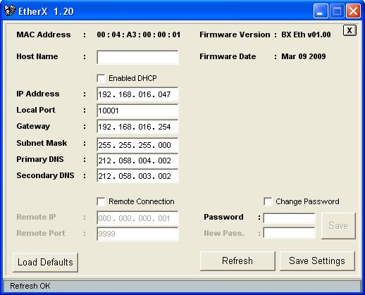 lists the FT-1x devices on the network as shown in the figure below The IP address of any device may be changed after clicking the Assign IP button Click the Details button to open the parameter