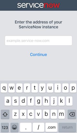 You do not need to include service-now.com at the end of the instance name. 2. Even with the newest version of the app, you can access any instance version as far back as Geneva patch 8.
