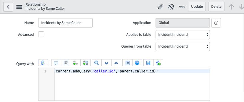 1. 2. 3. 4. Open an incident. Right-click the header and select Configure > Related Lists.