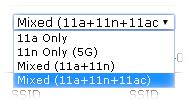 Channel Enable 2 Subnet Enable Hide SSID SSID Subnet Isolate LAN Isolate Member VLAN ID PHY Mode Means the channel of frequency of the wireless LAN.