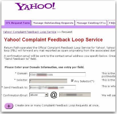 request page, log in with your Yahoo
