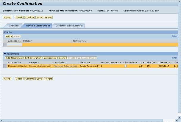 External Confirmation - SAP NetWeaver Portal - 19.