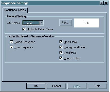 Changing Sequence Window Settings To change the Sequence Window settings: Step Action 1 From the Sequence menu, choose