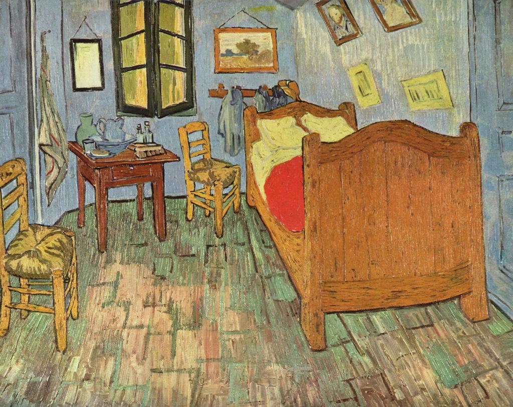 Figure 1: Vincent Van Gogh s Bedroom at Arles, 1888.