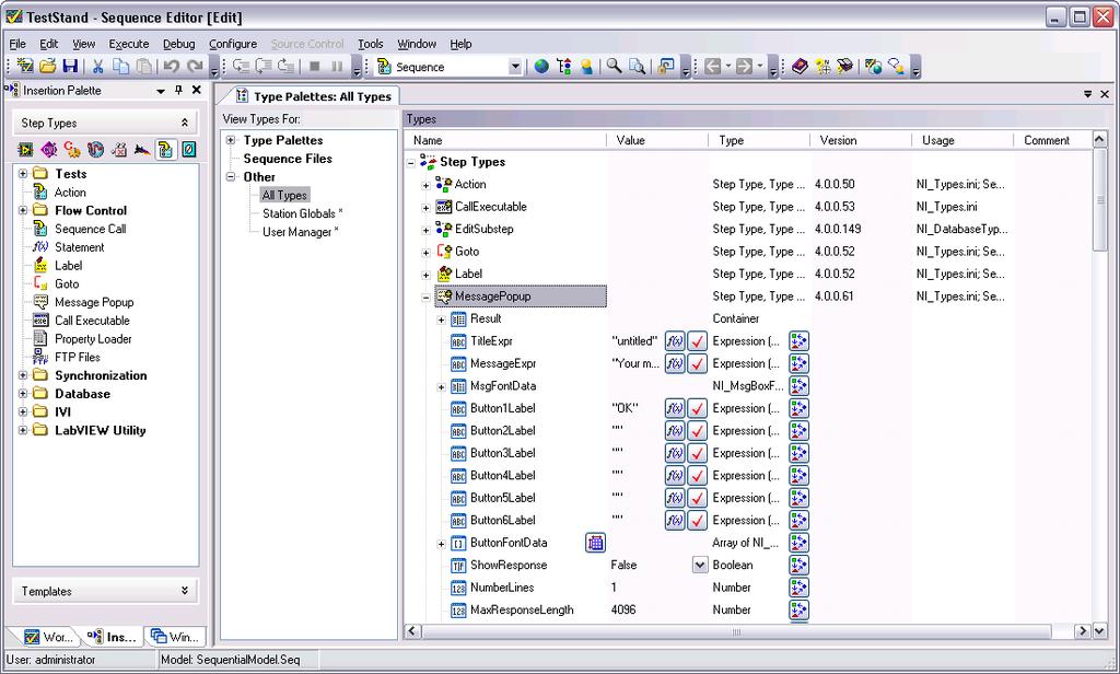 Chapter 13 Creating Custom Step Types choose from a list of templates, or uses the selected template on the Module tab if it exists.
