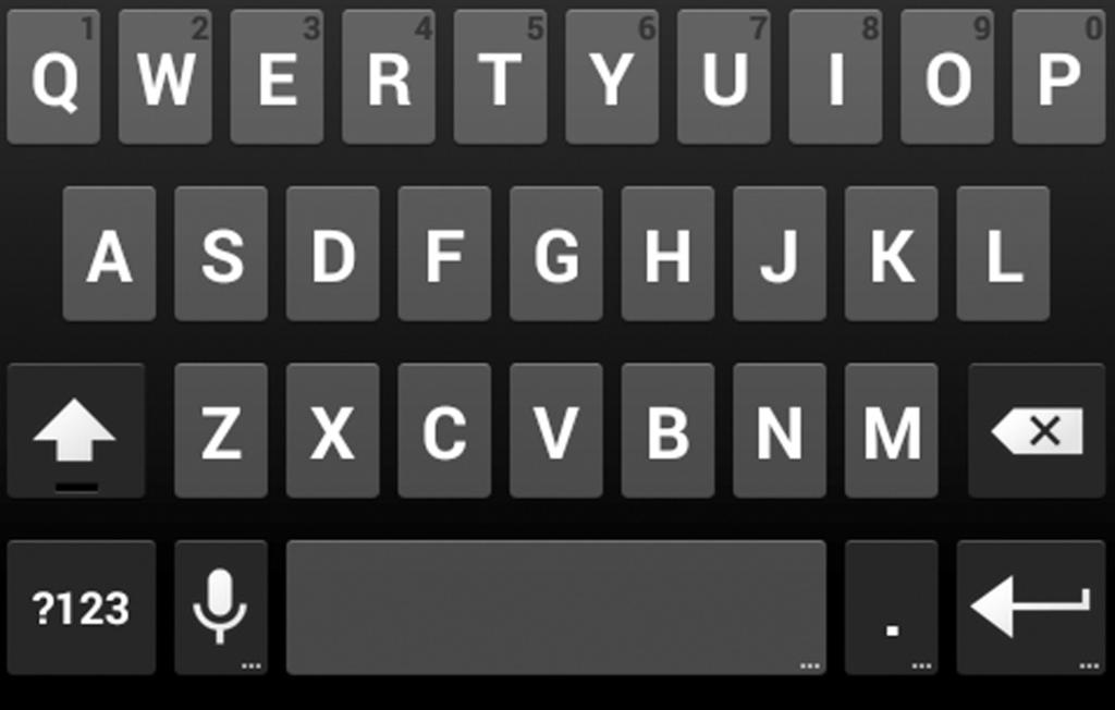 When you use the onscreen keyboard to enter text, the icon appears on the notification bar. 2. Open the notification panel and touch Choose input method. 3.
