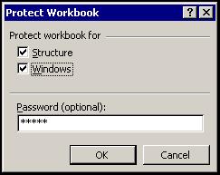 Lesson 8 - Using Worksheet Protection Excel 2002 (XP): Level 3 PROTECTING WORKBOOK WINDOWS Discussion You can protect workbook windows.