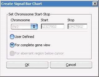Data Viewing Reference 4 Create Signal Bar Chart Create Signal Bar Chart Figure 44 Create Signal Bar Chart dialog box Purpose: This dialog box lets you set parameters to create a histogram of signal