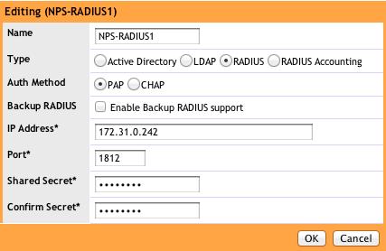 Configuring 802.1X on the ZoneDirector Before a ZoneDirector can use our RADIUS server for user authentication, it must be configured.