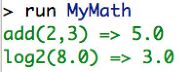 Suppose we add a method which calculates the log 2 (.