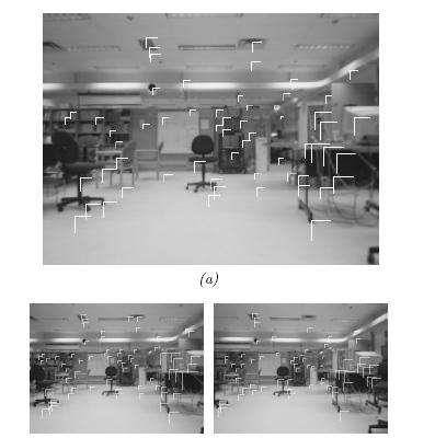 Example Matches Ego-motion Estimation For each matched feature, calculate: (r,c): measured image coordinates in reference camera (s,o,d) : scale, orientation, disparity for each feature (X,Y,Z) :
