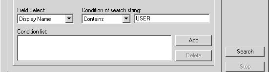 Start with Select this to search contacts that start with the search string. End with Select this to search contacts that end with the search string. 5.