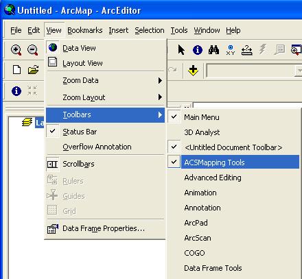 Windows OS on your computer. Choose the correct instruction for the combination of ArcGIS version and Windows OS below. For ArcGIS 9.