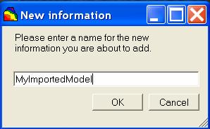 Press OK and SADA will import the model and add it to your list of data sets. Thinning The Data For very dense models, you may be given the opportunity to "thin" the model some.