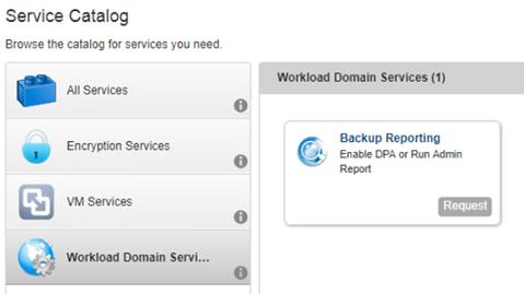 Before you request reports, you must enable Data Protection Advisor for use with the backup module. 1.