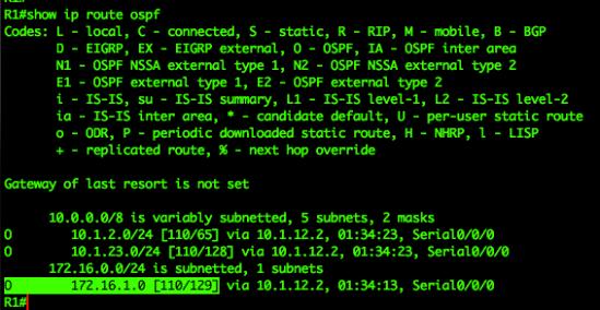 addresses and enabled OSPF for all the routers. Here I focus on R3 s LAN, 17