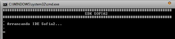 Then, the command console window will open and mount virtual disk S: 3.2 Download and unzip SOFIA2 SDK.