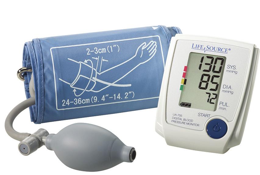 BLOOD PRESSURE MONITORS Blood Pressure Monitor UA-705V Blood Pressure Monitor UA-611 A classic manual inflation blood pressure monitor with accuracy at a