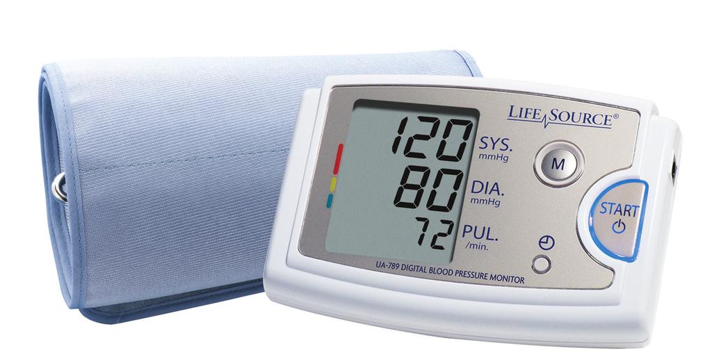 Automatic Blood Pressure Monitor with XL Cuff UA-789AC The UA-789 is a home blood pressure monitor that accommodates consumers with larger sized arms.