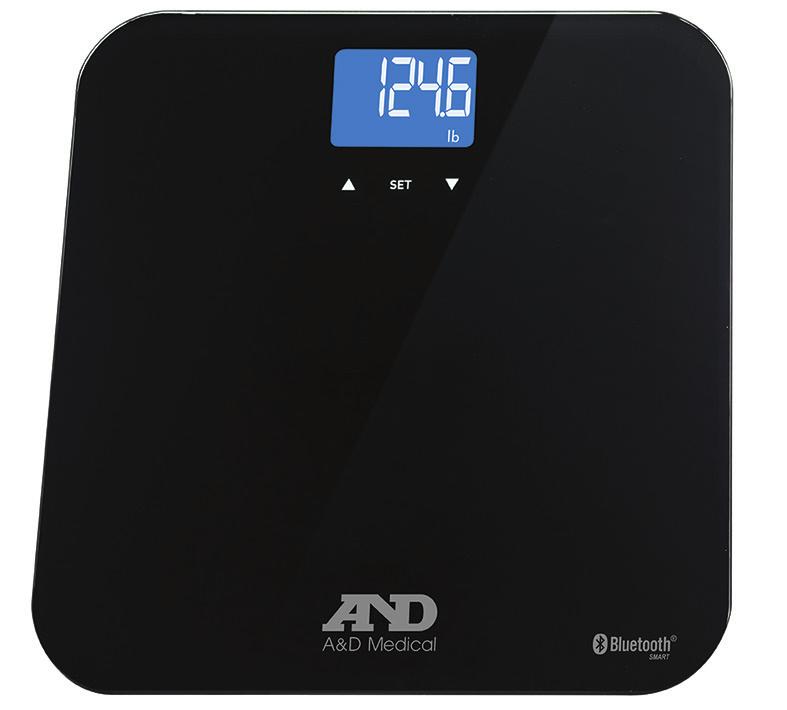 WEIGHT SCALES Wireless Weight Scale UC-350BLE A multi-user wireless weight scale that automatically