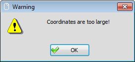 43 Warn if coordinates exceed: When this checkbox is on, editbox next to it becomes enabled. Editbox is used for entering limits for coordinates in AutoCAD units.