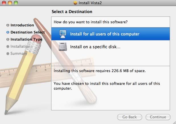 com to launch the installation wizard 2. At the Introduction window, click "Continue" 3.