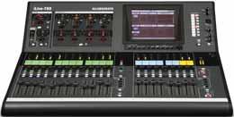 Includes a slot for optional plug-in cards to interface with popular audio networking standards as well as a host of control options. ILIVE-T80.