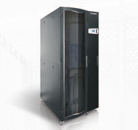 Enclosure CRCC-E: Chilled Water CRCX-E: Direct Expansion CRCD-E: Dual Fluid CRCF-E: Free Cooling In the Enclosure configuration both the servers and the conditioners are coupled on the same