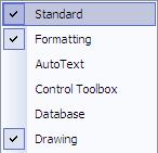 The Formatting toolbar below that contained shortcuts for common formatting options such as changing font style and size.