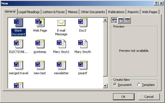 4. CREATE, OPEN, SAVE AND PRINT WORD DOCUMENTS Create a new document Open and edit an existing document Save a document Print a document 4.