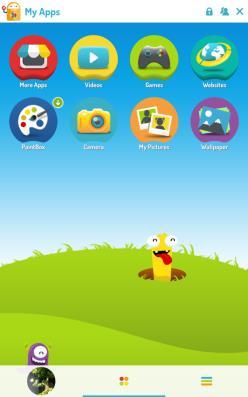 Pleasant viewing & ease of use Kids Center Preloaded with Kids Center app which