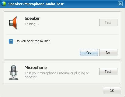 speakers, test your