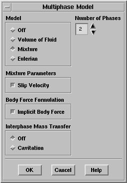 (c) Under Body Force Formulation, select Implicit Body Force.