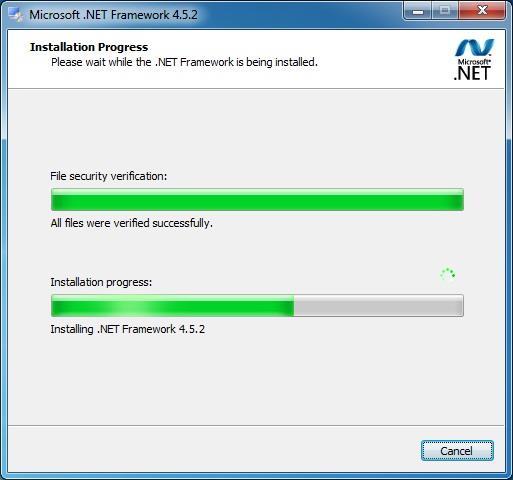 CHAPTER 2. INSTALLING.NET Framework <3> Install.NET Framework according to the procedure below.