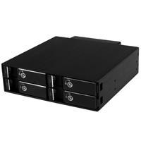 4-Bay Mobile Rack Backplane for 2.5in SATA/SAS Drives StarTech ID: SATSASBP425 Now it s easy to drive share and enhance the storage capabilities of your server or PC.