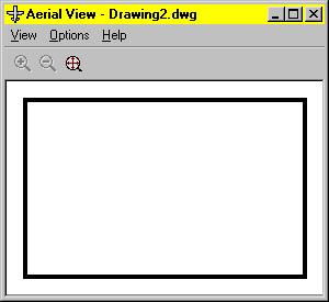 Using Aerial View Aerial View is a navigation tool that displays a view of the drawing in a separate window so that you can quickly move to that area.