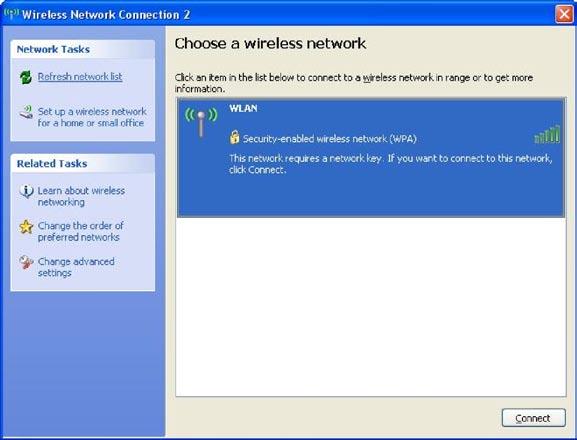 (If you do not have Network Connections select Network and Internet Connections, then click Network Connections.