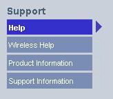 6.2 Support page (1) (2) (3) (4) Support (1) Help Displays the Help page (see page 107).