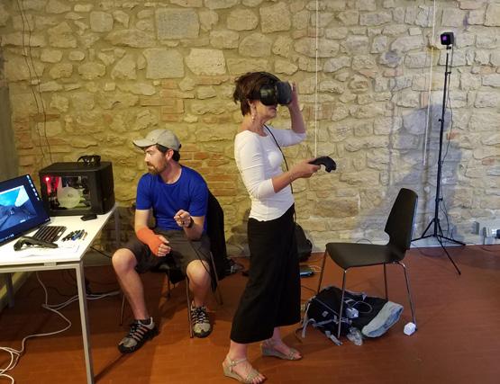 Volterra Roman Theater - 3D digital reconstruction Virtual Reality system