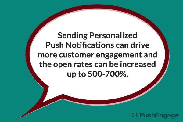 Chapter 3: Impact of using Push Notifications Using Push Notifications as a marketing channel in the right way will create a great impact on your returns.