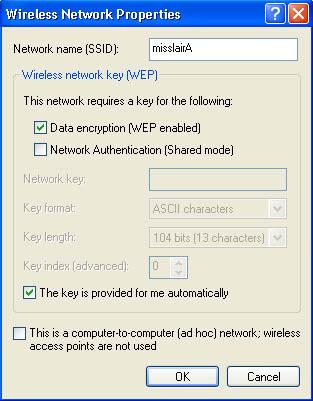 Select and enter the correct values, as advised by your Network Administrator.