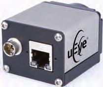 The GigE ueye SE has a C-mount lens connector and offers a wide variety of flters (IR/daylight cut flters or glass).