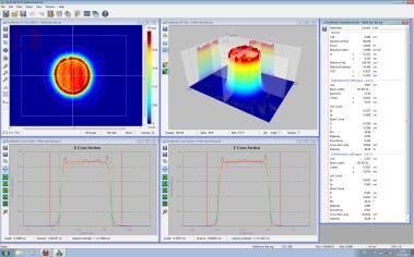 LASER BEAM PROFILER SOFTWARE Beam Profiler Software RayCi - Product Description - CINOGY Technologies beam profilers are available with the specifically designed analysis software, RayCi, which
