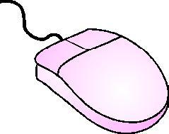 Colour them pink. ❹ MOUSE Use your pinkie finger to type the Shift Keys. Colour the pinkie fingers pink.