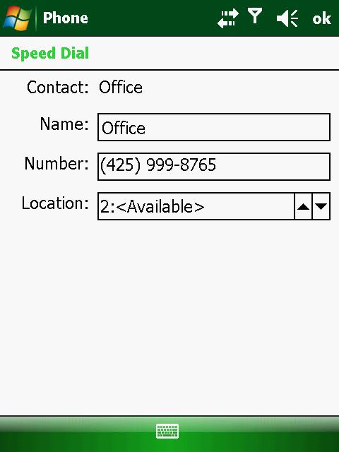 Adding an Entry to Contacts Using Call History You can add a phone number in the Call History to Outlook Contacts or SIM Contact. 1.
