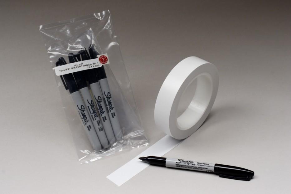 Easy to write on Ideal for small messages and reminders Made from BCR Bond 680 cleanroom paper Cleanroom Pens Irradiated Sharpie Marker Sharpie Fine Point Marker is the original industry standard
