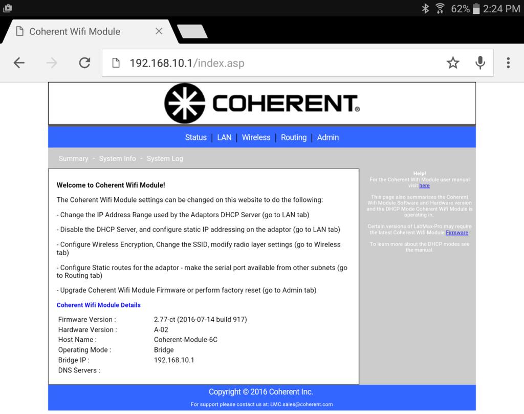 Step 4: Launch the Coherent LabMax-Pro SSIM App and follow