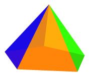 Slide 94 / 97 Pyramid Slide 95 / 97 Vertex A polyhedron that has one