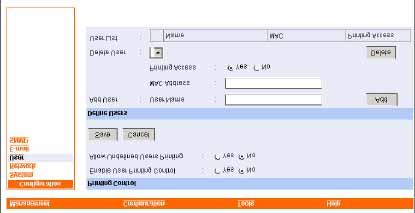 Configuration User Printing Control By configuring the Enable User Printing Control option (Yes or No), the user in the User List is permitted to access the print server or not.